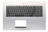 Carcasa superioara cu tastatura palmrest Laptop, Asus, VivoBook 17 X705F, X705FD, X705FN, X705UD, X705UDR, X705UQ, 13N1-2EA02110, iluminata, layout US