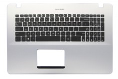 Carcasa superioara cu tastatura palmrest Laptop, Asus, VivoBook 17 X705F, X705FD, X705FN, X705UD, X705UDR, X705UQ, 13N1-2EA02110, iluminata, layout US