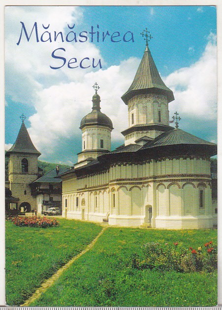 bnk cp Manastirea Secu - Vedere - necirculata