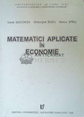 Matematici aplicate in economie - 2004 - Marius Spinu ($F147)