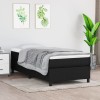 VidaXL Cadru de pat box spring, negru, 90x200 cm, textil