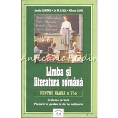 Limba Si Literatura Romana Pentru Clasa A VI-A - Amalia Dumitru