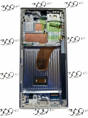 Display Samsung SM-S918 S23 Ultra 5G SKY BLUE / LIGHT GREEN ( Service Pack ) foto