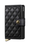 Secrid portofel de piele culoarea negru, MEd-Black