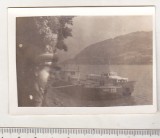 bnk foto Vas de pasageri si ponton pe Dunare - anii `70