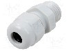 Presetupa poliamida, PG7, IP68, V-TEC PG, OBO BETTERMANN - V-TEC PG7+ LGR