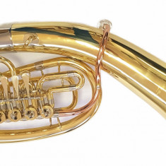 Eufoniu Bariton 4 clape Karl Glaser Bb Baritonhorn auriu