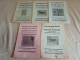 LOT 5 REVISTA SOCIETĂȚII FILATELICE ROM&Acirc;NE, 1938, NR. 1-2, 3-4 (NR. DUBLU), NR. 5 - 2 NUMERE DIFERITE * 38