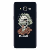 Husa silicon pentru Samsung Grand Prime, Albert Einstein Caricature