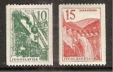 Yugoslavia 1958 Definitives, Technique and architecture, MNH M.347