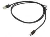 Cablu USB 2.0 USB-A la USB-C 1,2m, QOLTEC