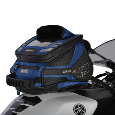 Geanta rezervor/portbagaj moto Oxford M4R N Trailer, albastru, 4L foto