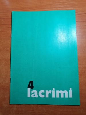 program teatrul nottara-piesa 4 lacrimi anii &amp;#039;70 - george constantin foto