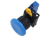 Comutator acţionat prin apăsare 22mm Poz.i stab: 2 NO fără