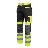 PANTALON REFLECTORIZANT SLIM-FIT / VERDE - S