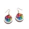 cercei lemn multicolor 41829