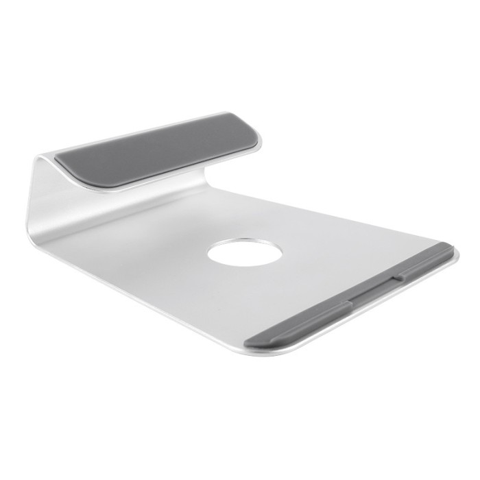 SUPORT de birou LOGILINK pt. notebook, suporta dimensiuni 11-15&quot;, aluminiu, pana la 5Kg, suport antiderapant, argintiu, &quot;AA0103&quot;
