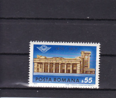 ROMANIA 1972 LP 796 - 100 ANI GARA DE NORD BUCURESTI MNH foto