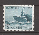 LP 435 Romania -1957- ZIUA MARINE, Nestampilat