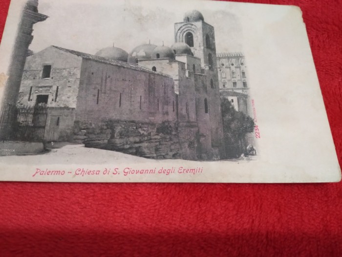CARTE POSTALA-PALERMO NECIRCULATA