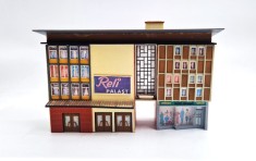 kit bloc rezidential cinematograf magazine circuit trenulet Diorama feroviara Faller B 927 anii &#039;80 macheta cai ferate