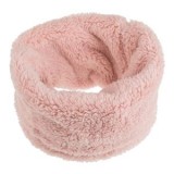 Fular Circular Fleece Moale Roz Nude cu Ajustare, CMCLASS