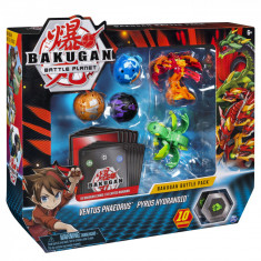 BAKUGAN SET DE LUPTA CU 5 BILE VENTUS PHAEDRUS SI PYRUS HYDRANOID foto