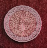 C50 - Moneda foarte veche - 2 euro - Franta - 2002, Europa