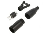 Adaptor Metalic cu 3 Pini pentru Cablu