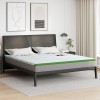 VidaXL Păturile pentru saltea Alb și Verde 200 x 200 cm