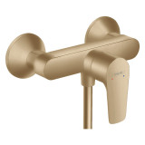 Cumpara ieftin Baterie dus Hansgrohe, Talis E, montaj pe perete, bronze periat