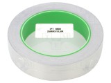 Bandă ecranare acrilică conductivă IPT 25mm x 16,5m, grosime 0,078mm