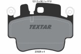Set placute frana TEXTAR 2332902