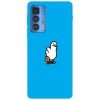 Husa compatibila cu Motorola Moto G71 5G model duckduckgo, Silicon, TPU, Viceversa, Transparent, Carcasa