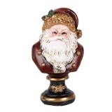 Cumpara ieftin Figurina Mos Craciun polirasina multicolora 9x8x15 cm