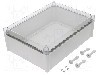 Carcasa policarbonat, 278mmx378mmx130mm, IP66, IP67, FIBOX - PC 3828 13 T