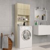 Gossi dulap masina spalat stejar sonoma 64x25,5x190 cm lemn preucrat