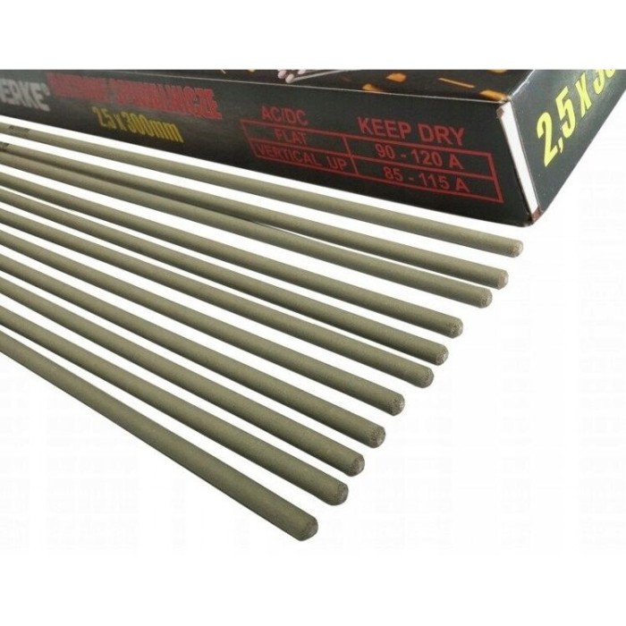 Pachet electrozi sudura , 2.5 Kg, 2.5 mm x 300 mm, Verke
