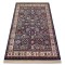 Covor Windsor 22991 ORNAMENT, CADRU, FRANJURI albastru inchis / fildeş, 120x170 cm