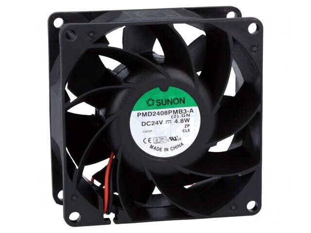 Ventilator DC Axial 24V 80x80x38mm