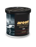 Odorizant auto Areon Sport Lux Gel, Gold 80g
