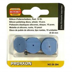 Set discuri abrazive pentru metal, slefuire fina Proxxon 28294, O22 mm, 11 piese