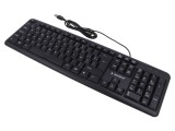 Tastatură Neagră USB A Layout BE 1,5m