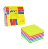 Cumpara ieftin Notes autoadeziv Stick'n, 400 file, neon/pastel, 76x76 mm