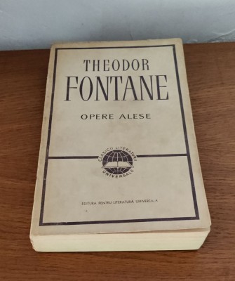 Theodor Fontane - Opere alese foto