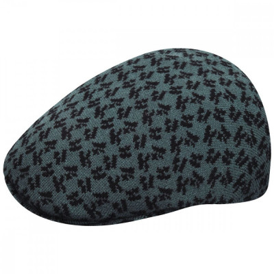 Sepci - Basca Kangol Square K 507 Verde (S,L) - Cod 994543950 foto