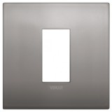 Rama Ornament 1M pentru doza de 2M metal Vimar Arke nichel negru 19641.10