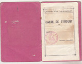 Bnk div Carnet student 1931 Universitatea Bucuresti - teologie, Romania 1900 - 1950, Documente