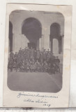Bnk foto Militari romani la Biserica Incoronarii Alba Iulia 1939, Alb-Negru, Romania 1900 - 1950, Militar