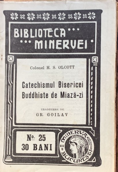 Catechismul Bisericei Buddhiste de Miazazi - Colonel H. S. Olcott